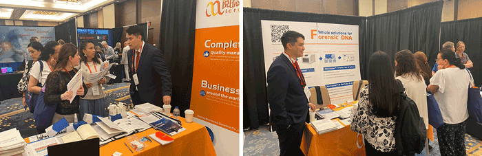 盛煌娱乐之梦基因携产品及研究成果亮相美国华盛顿第29届国际法医遗传学学会（ISFG）